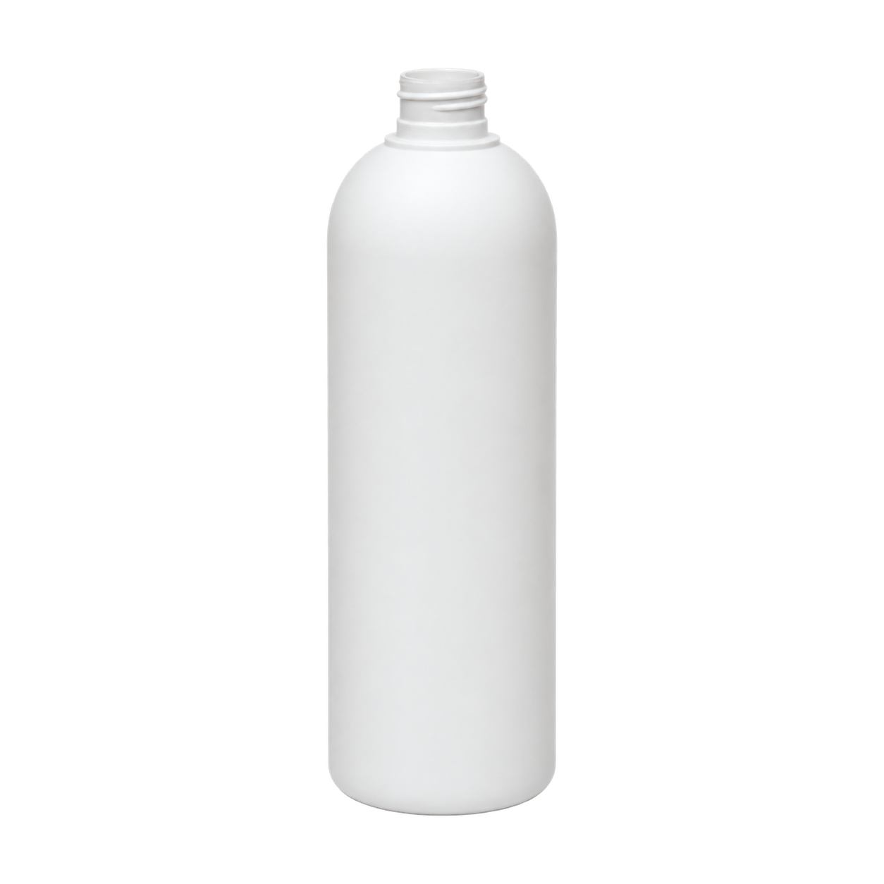 Cylinder Round plastic bottle
